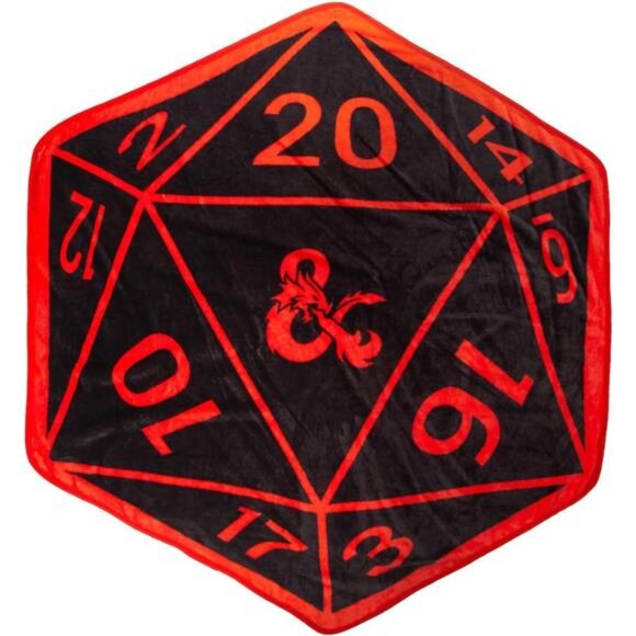 Dungeons & Dragons Throw Blanket - Picture 1 of 6